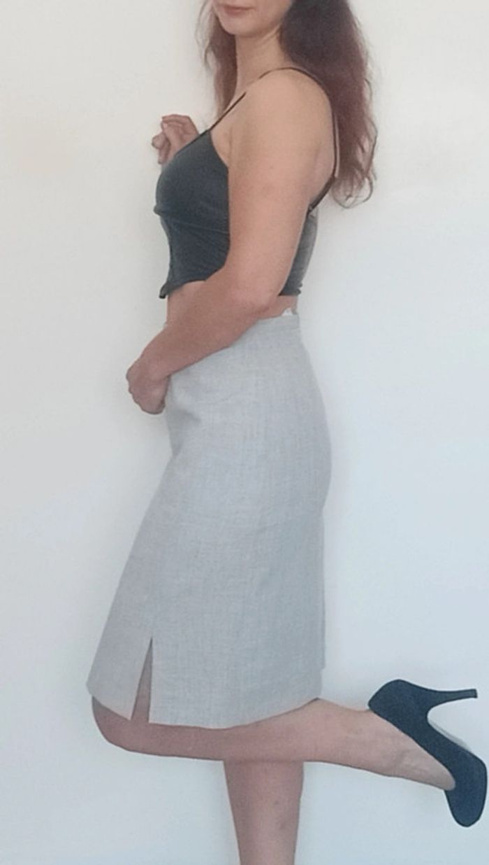 Jupe tailleur classique été Caroll 40/42 - photo numéro 4