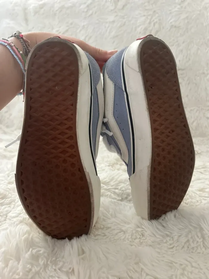 Vans Knu Old Skool bleu ciel p38 - photo numéro 3