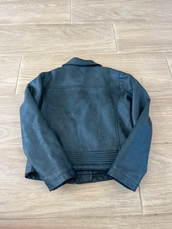 Veste cuir 8 ans - photo numéro 3