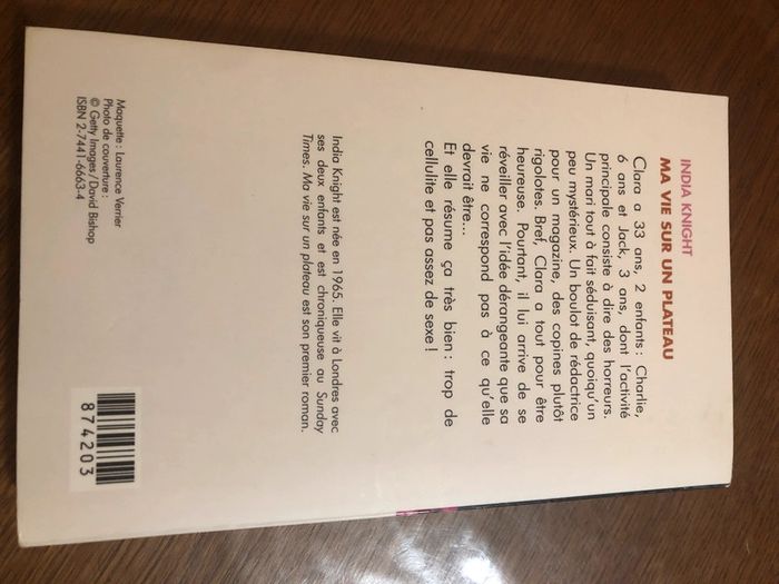 Ma vie sur un plateau de India Knight - photo numéro 2