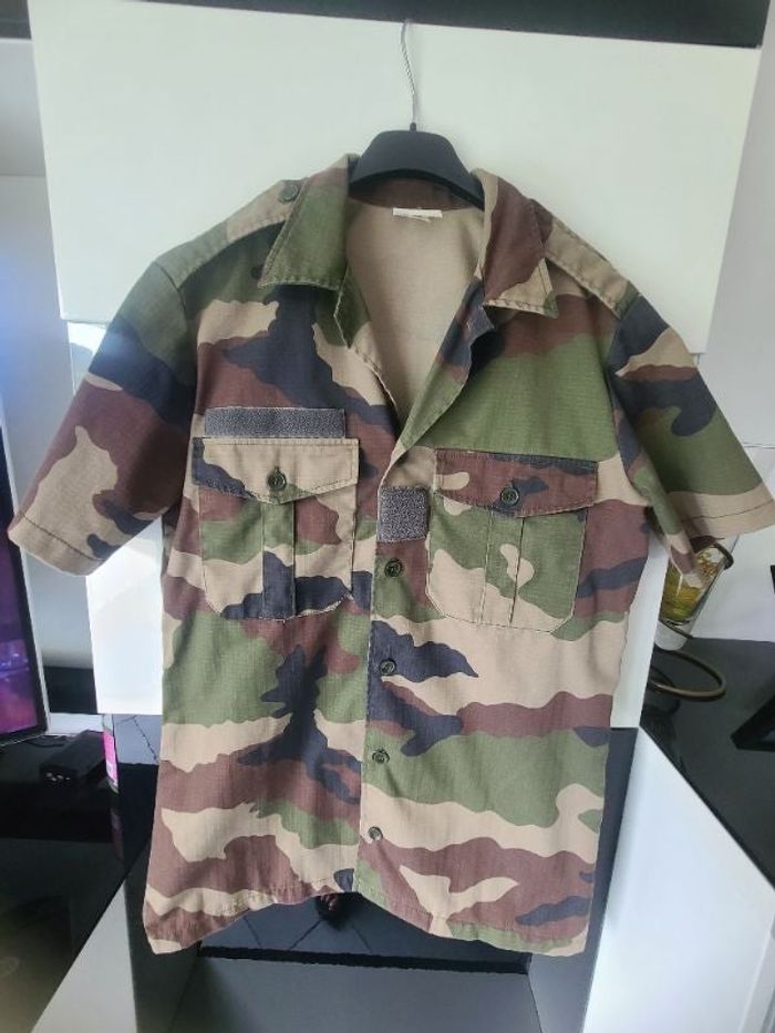 Chemisette motif camouflage