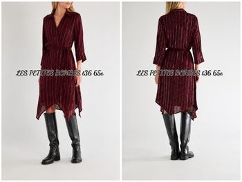 Robe bordeaux 