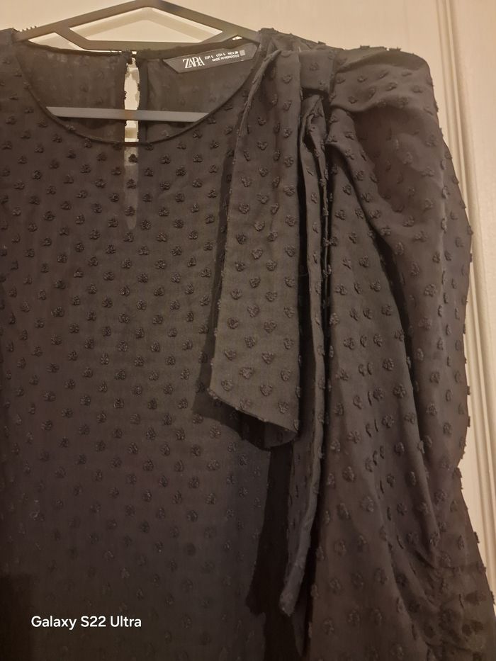 Haut noir Zara - photo numéro 4