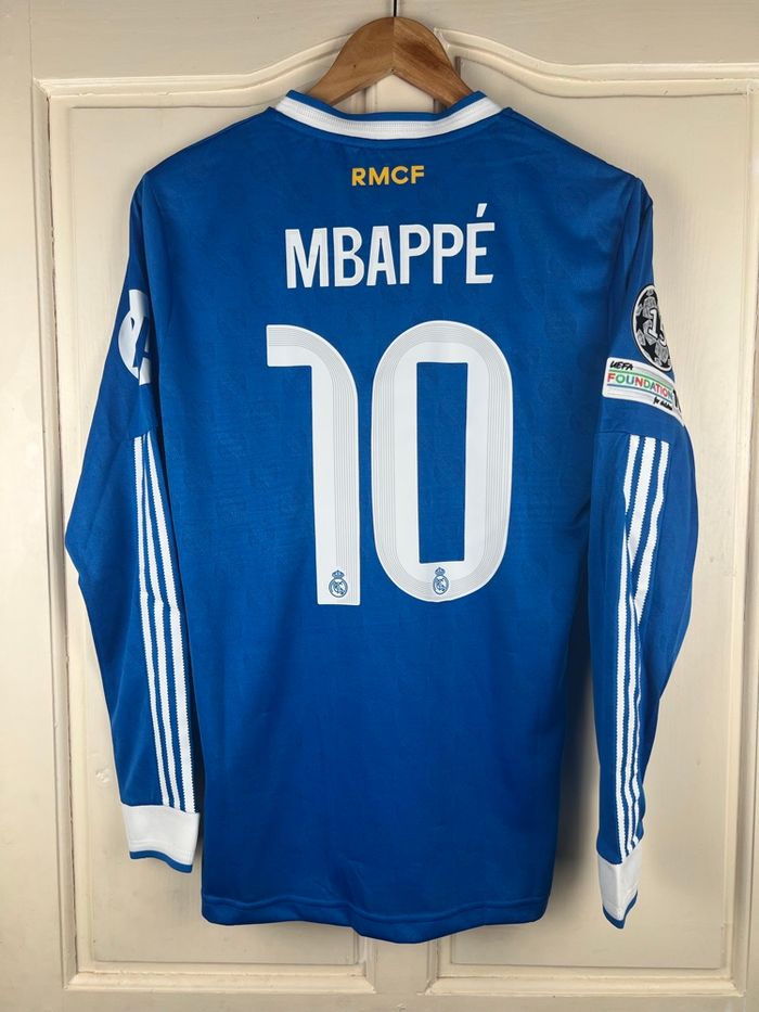 Maillot Réal Madrid 2026 Mbappé 10 Manche long