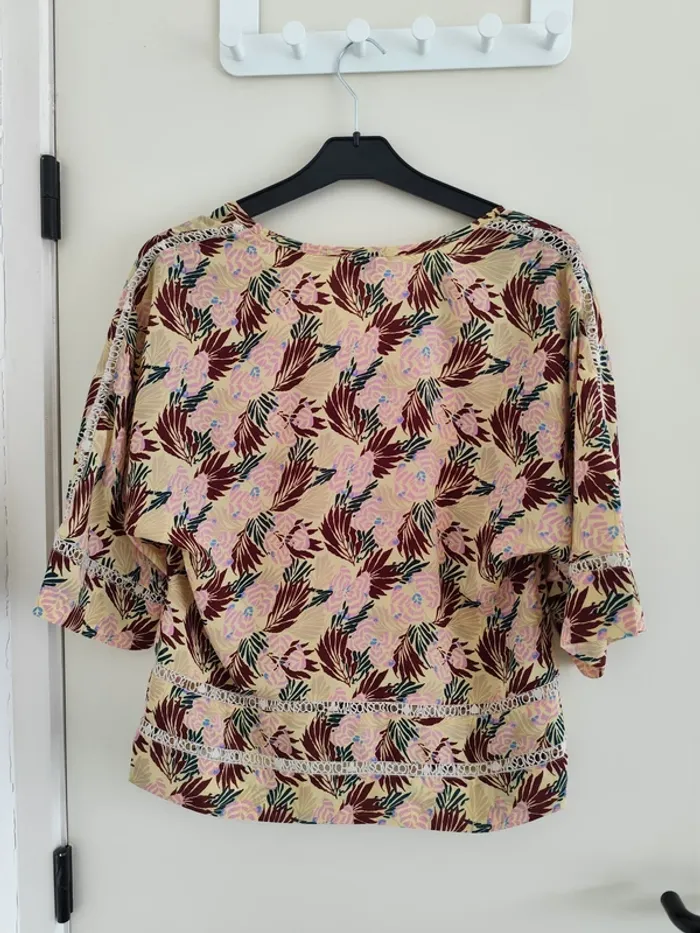 Belle blouse d'été large Scotch & Soda modèle "Au cœur de Paris" - photo numéro 8