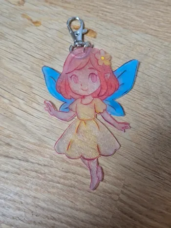 porte clé fée 