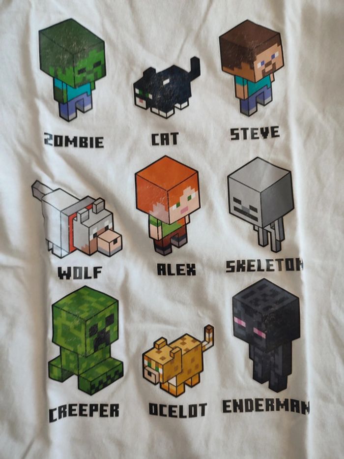 T-shirt Minecraft - photo numéro 3
