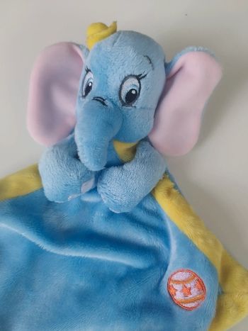 Doudou Dumbo bleu