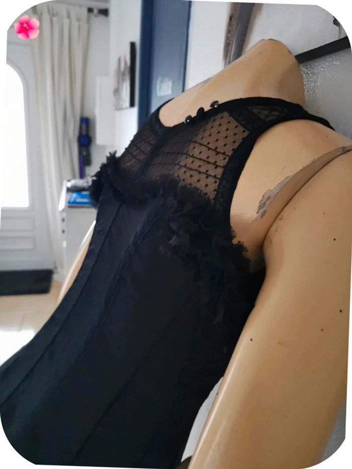 très belle robe taille soirée xs Ddp noir - photo numéro 15