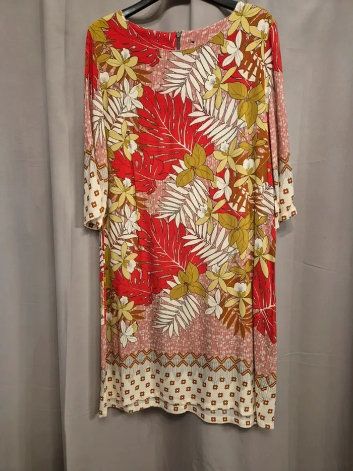Robe mi-longue femme