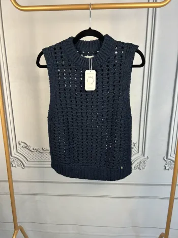 Pull maille sans manches Des Petits Hauts T.1/S Neuf