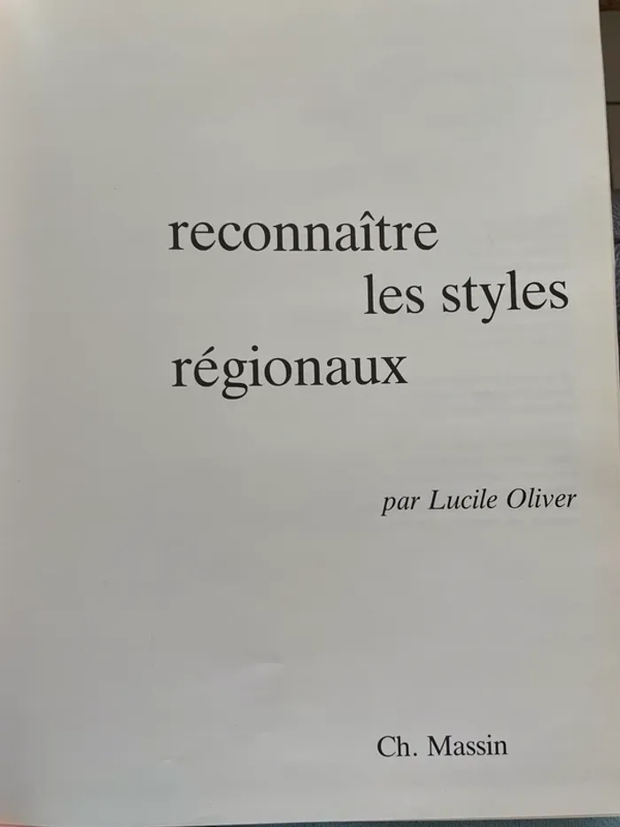 Reconnaitre les styles régionaux - photo numéro 3