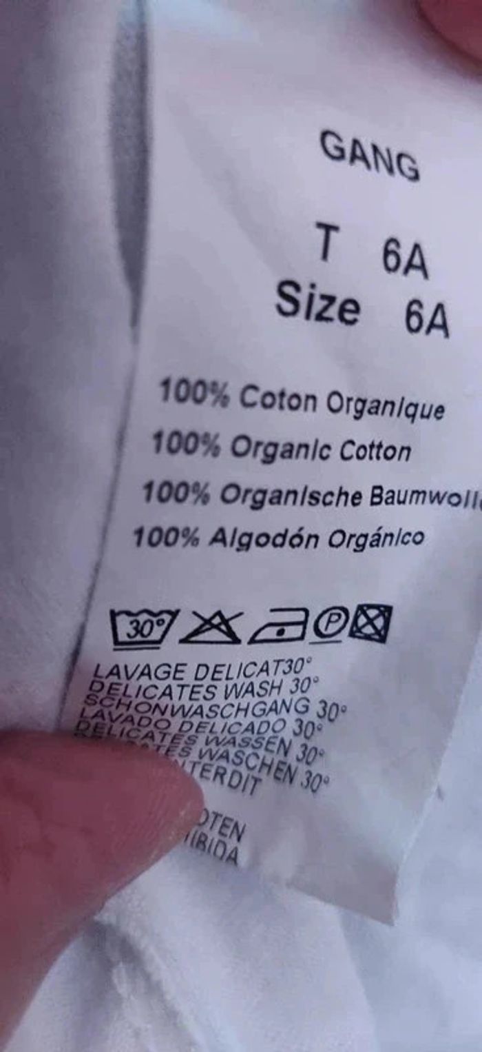 T-shirt mc Smiley gangster 6 ans - photo numéro 4