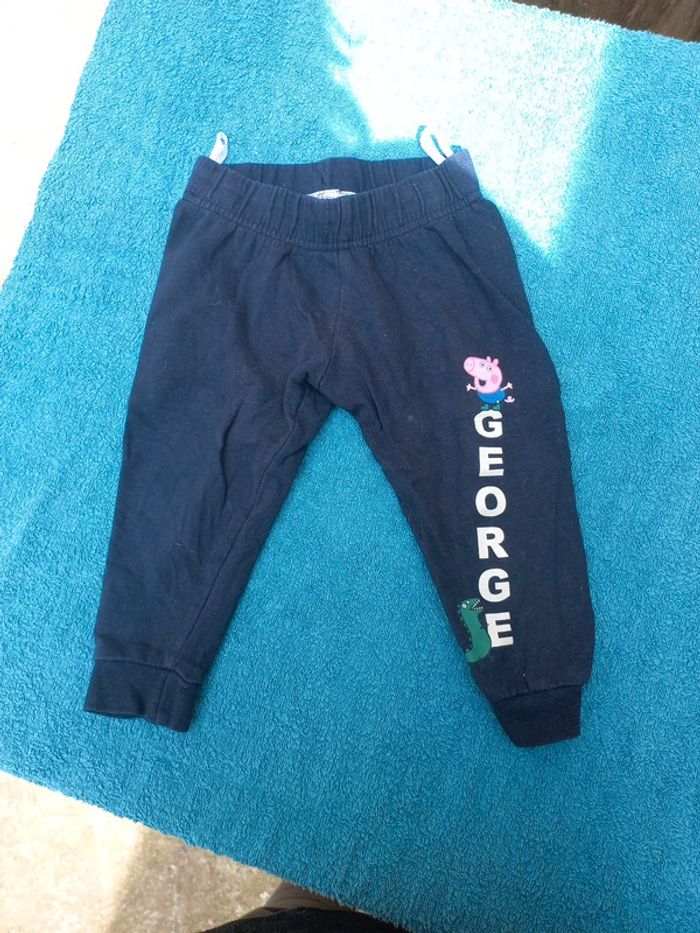 Pantalon bleu peppa pig