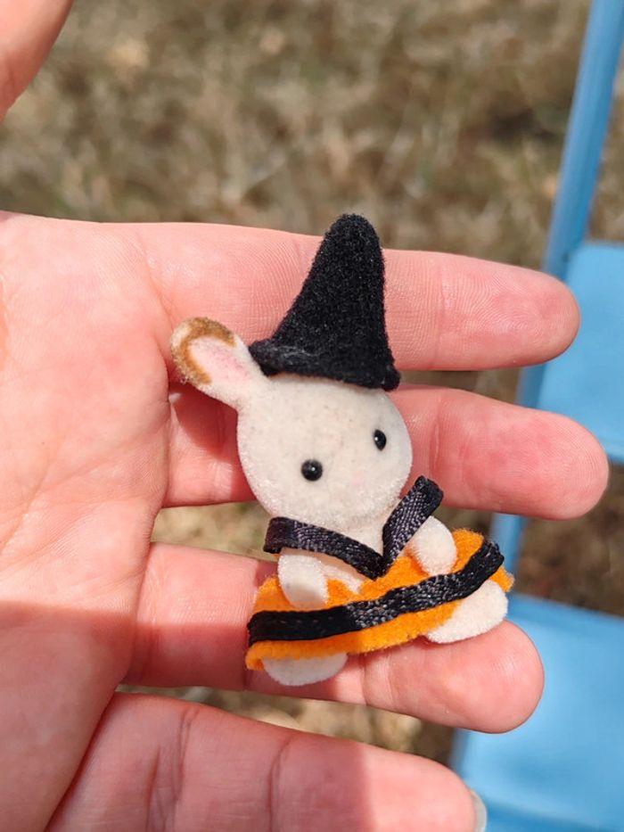 Sylvanian halloween - lapin avec son toboggan - photo numéro 3