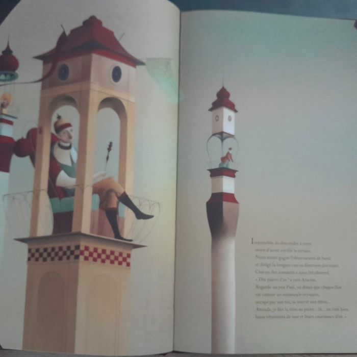 magnifique livre grand format Voyage au pays des mages - Les îlots de Piédestral - photo numéro 3