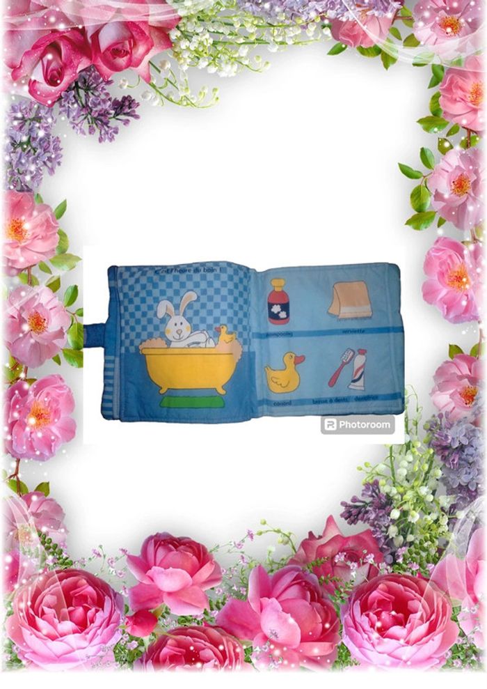 💫🌸Livre en tissu pour bébé 🌸💫 - photo numéro 3