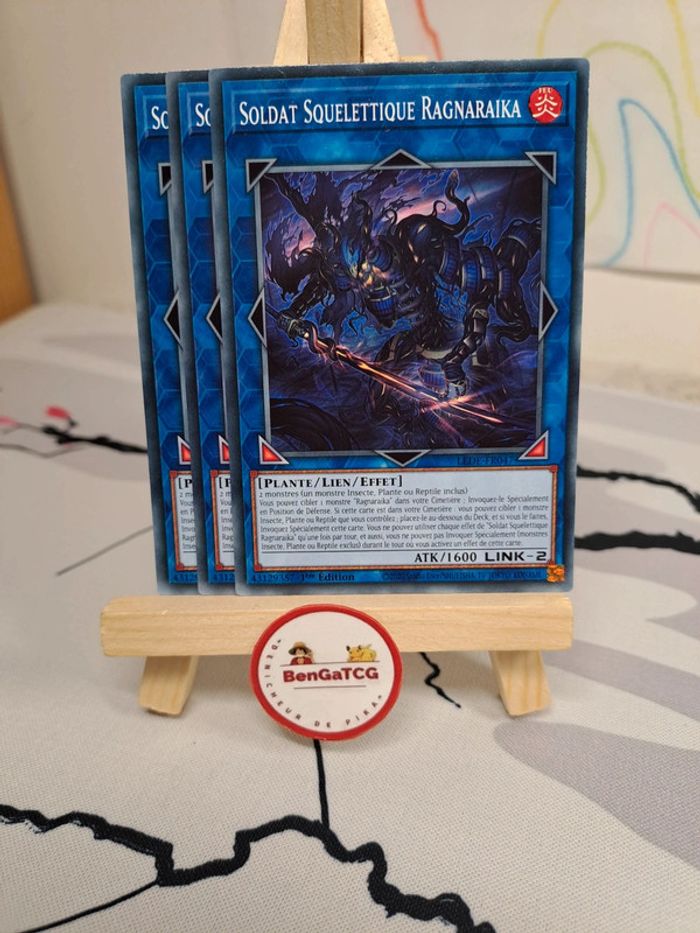 Playset 3x Soldat Squelettique Ragnaraika Yu-Gi-Oh! Héritage de la Destruction FR LEDE