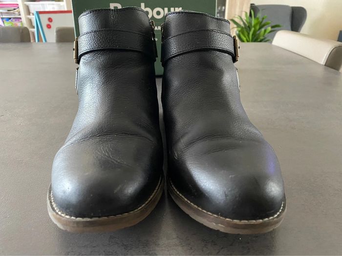 Boots cuir noir Jane Barbour taille 42 - photo numéro 4