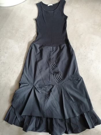 Robe longue noire Taille 36/38  Promod