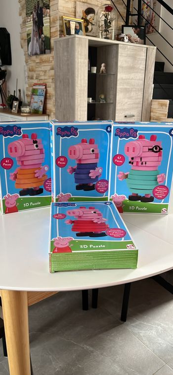 Figurine mousse peppa piG