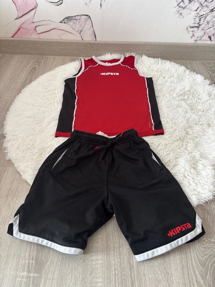 Ensemble de basket Kipsta garçon 8 ans - photo numéro 2