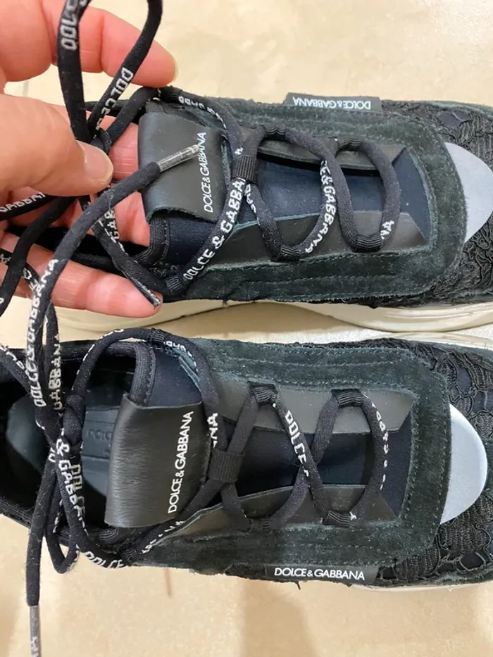 Magnifique Baskets Noire Pointure 36 - photo numéro 9