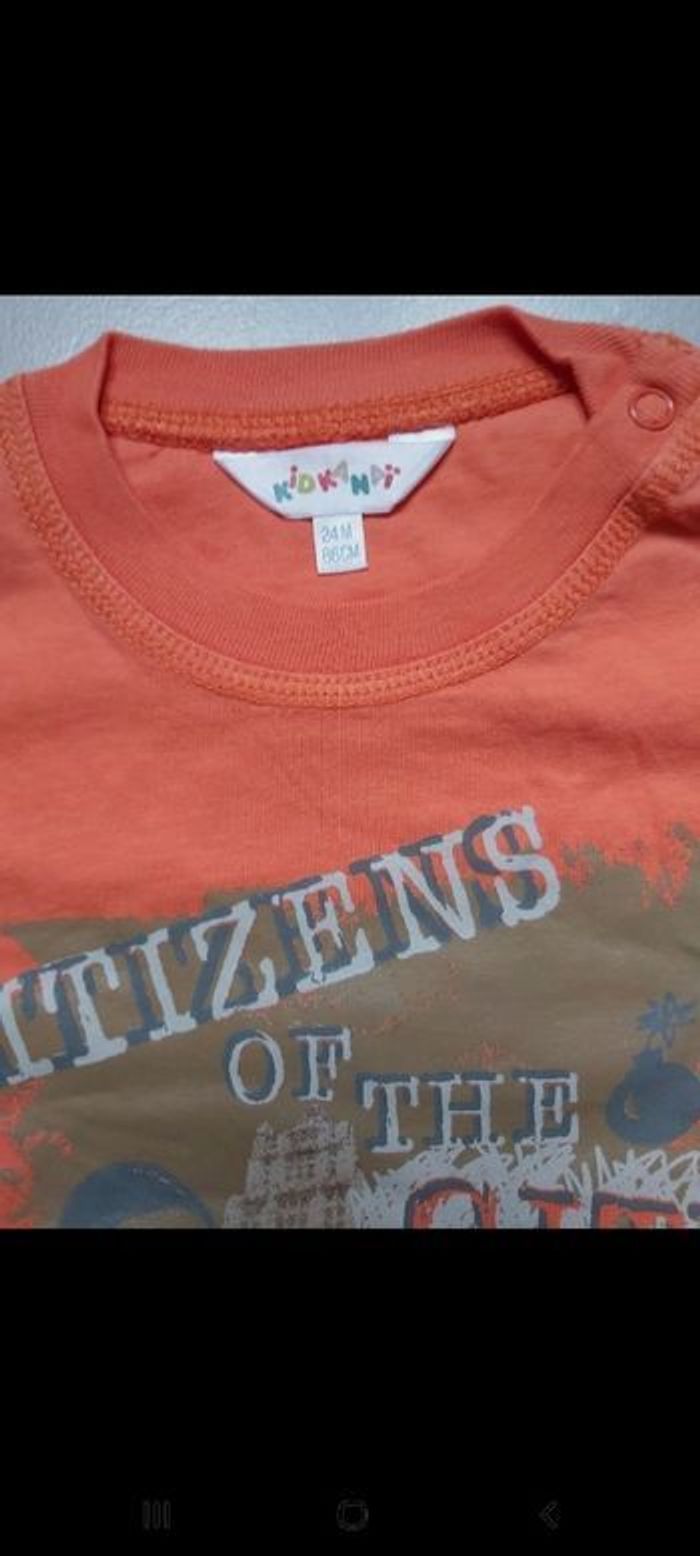 Tshirt manche courte 24 mois - photo numéro 3