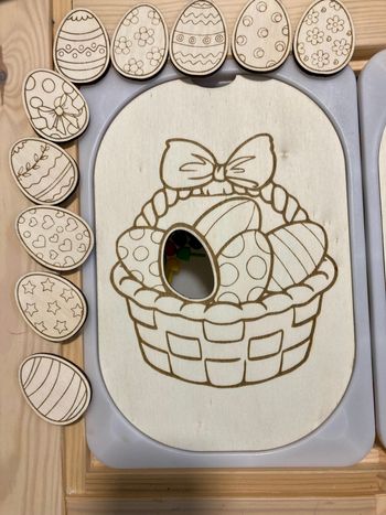 Insert petit bac Trofast Panier Oeufs de Pâques