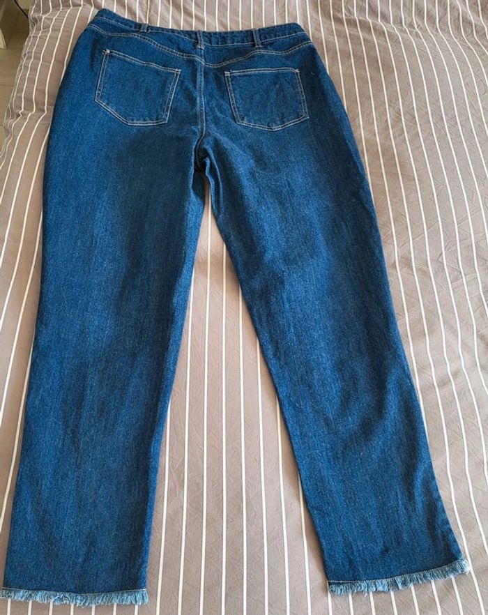 Jean 44 Castaluna taille réglable petites franges au bas - photo numéro 2