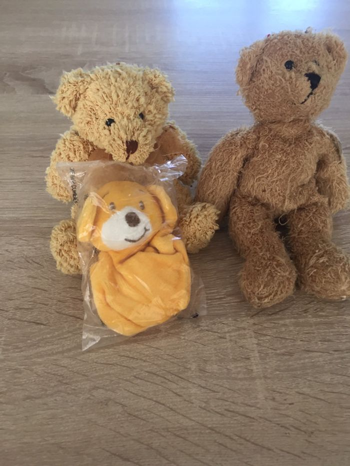 Lot peluche nounours