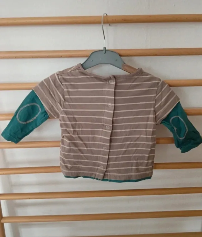 T-shirt manche longue disney baby winnie l'ourson - photo numéro 3