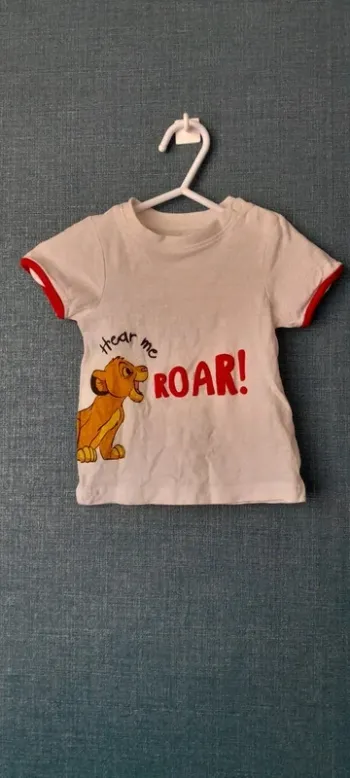 T-shirt manche courte - Taille 3 mois - Disney Baby / Simba