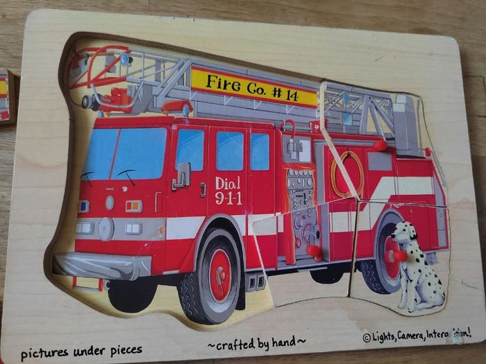 Puzzle vintage pompiers - photo numéro 2