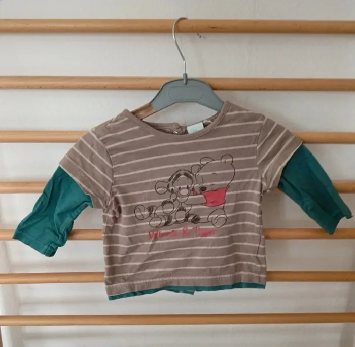 T-shirt manche longue disney baby winnie l'ourson