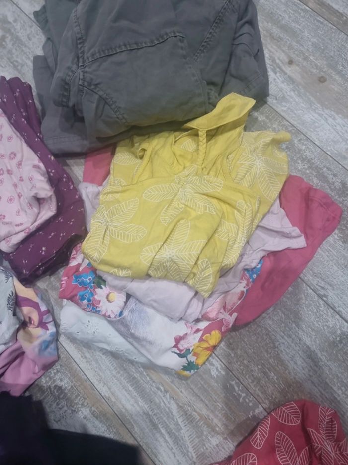 Lot 13 vêtements été fille 4ans #orianablfille4ans - photo numéro 3