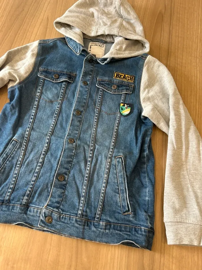 Veste en jeans verbaudet 12 ans - photo numéro 3