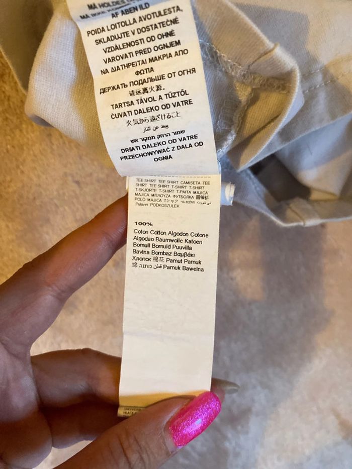 Haut manche longue sucre d’orge 6 mois 100% coton - photo numéro 5