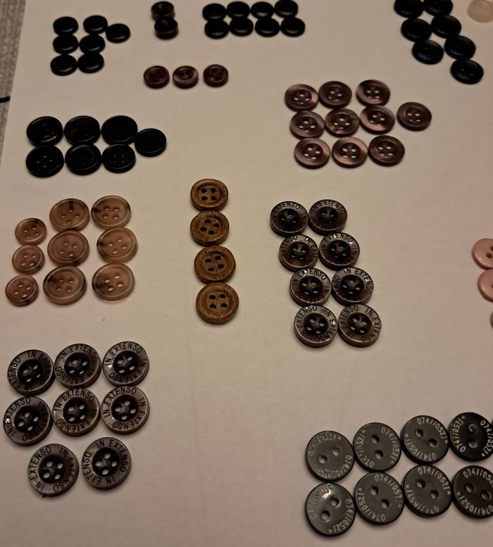 Lot de boutons de couture - photo numéro 3