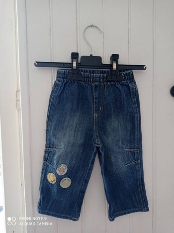 Pantalon jean taille 6 mois