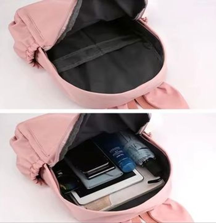 Sac à dos rose pale STITCH pour filles  (38 X 28 x 11 cm) Neuf juste déballé pour la photo - photo numéro 6