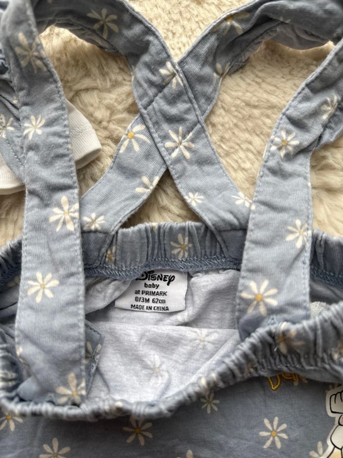 Ensemble robe et t-shirt Daisy fleur marguerite 3 mois Disney - photo numéro 4