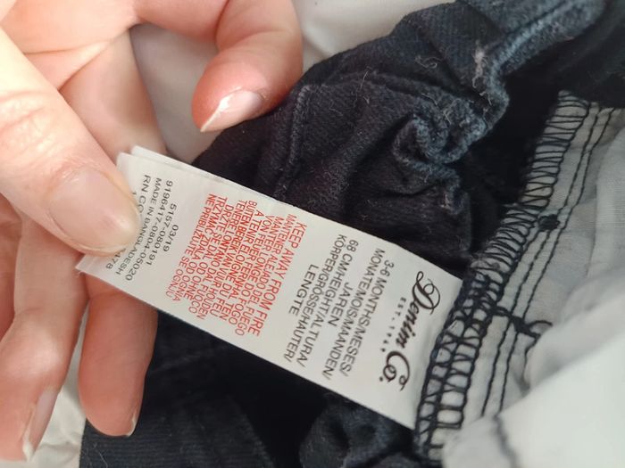 Jeans 3/6m tbe - photo numéro 4