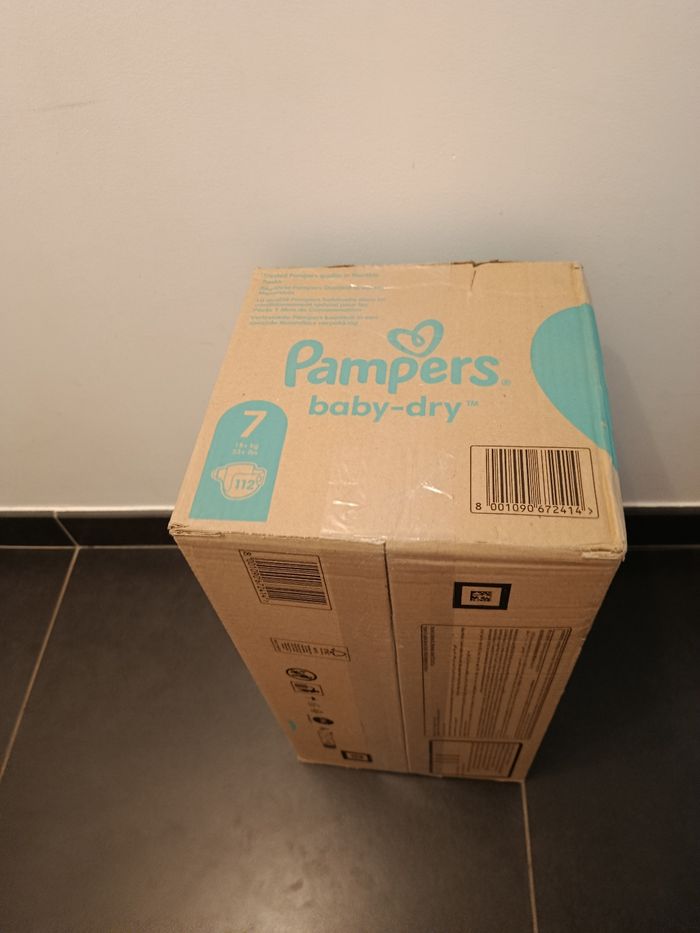 Pampers Baby-Dry taille 7 - photo numéro 2