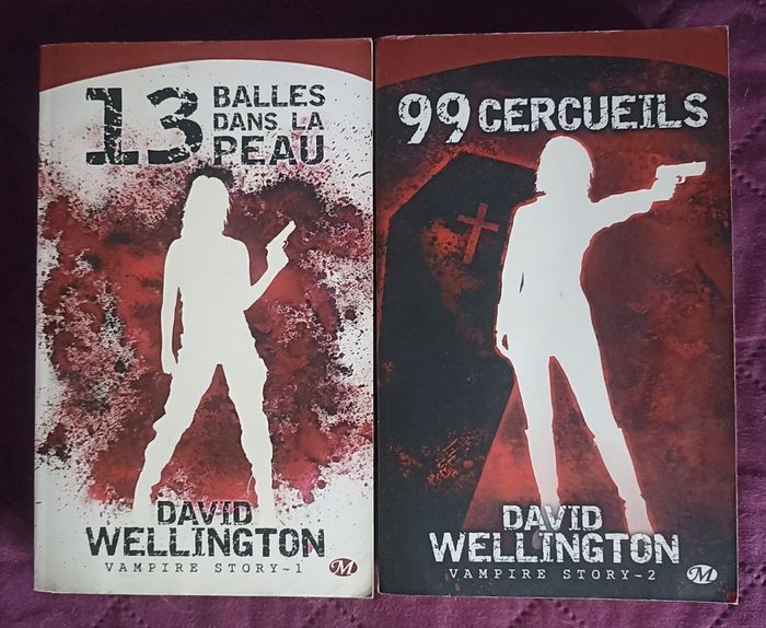 Livres Vampire story Tome 1 et 2 de David Wellington