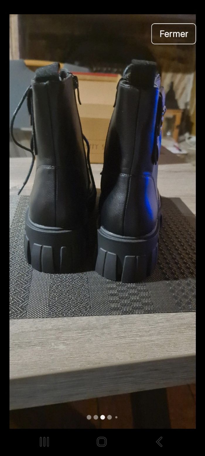 Bottines neuves pointure 39 - photo numéro 3
