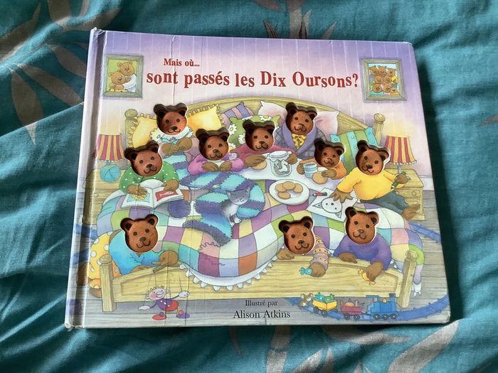 Livre Mais où sont passés les dix oursons ? Alisson Atkins
