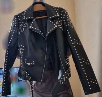 Veste simili-cuir