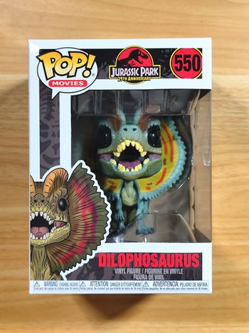 Funko Pop! Movies - Dilophosaurus 550 (Jurassic Park 25th Anniversary)