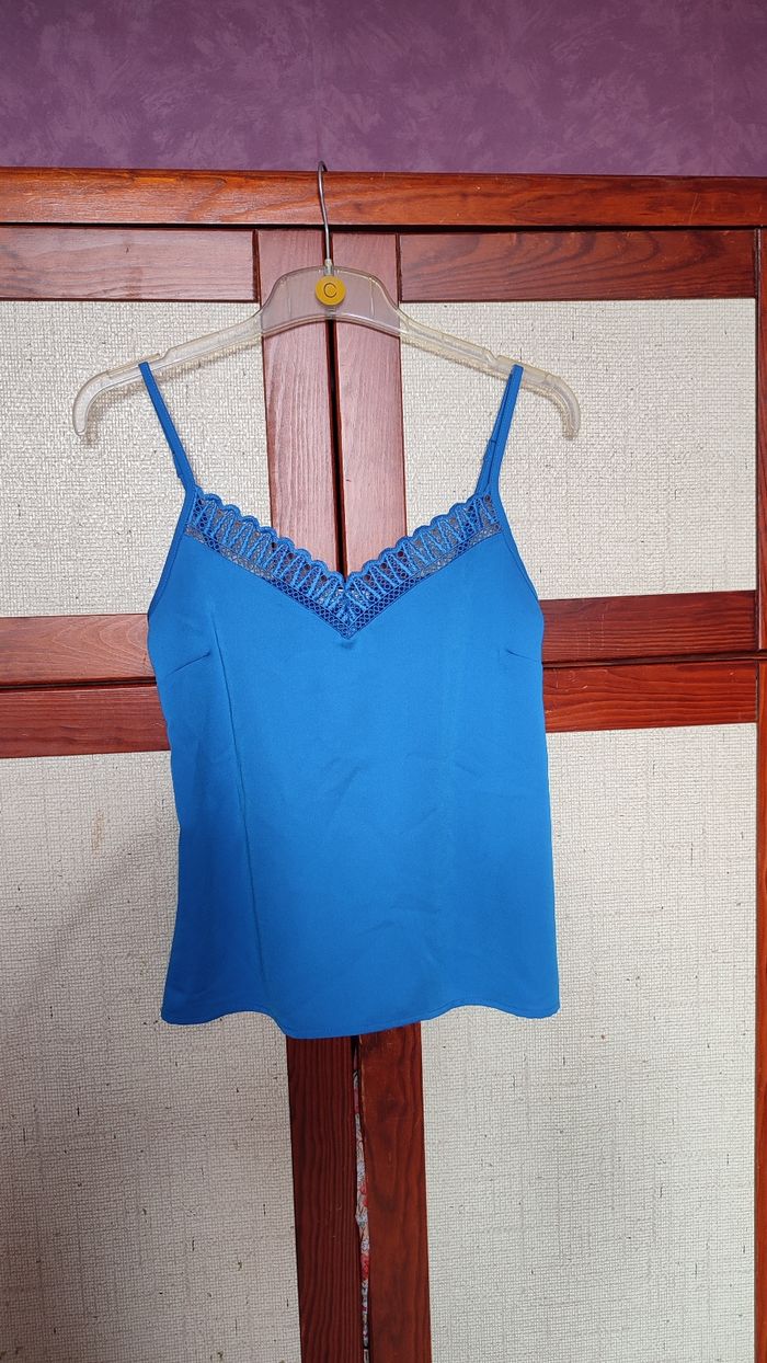 Débardeur bleu électrique XS - photo numéro 2